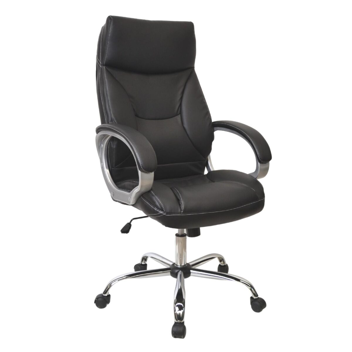 Fotoliu Birou BX-0055 Black Descoperă confortul absolut la birou cu fotoliul BX-0055 Black. Dotat cu mecanism Tilt pentru ajustare perfectă, șezut din piele eco și structură robustă din metal cromat, acest fotoliu îți va transforma rutina zilnică. Ideal pentru orice spațiu de muncă!