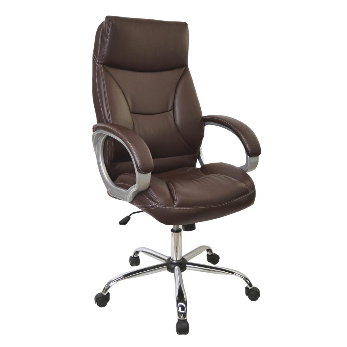 Fotoliu Birou BX-0055 Brown Descoperă confortul și stilul cu fotoliul de birou BX-0055 Brown. Este perfect pentru birou, cu un design ergonomic și tapițerie din piele eco. Ajustează înălțimea și bucură-te de o experiență de muncă fără stres!