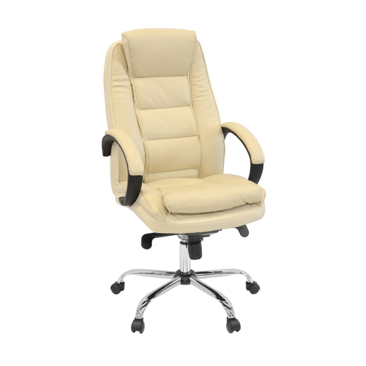 Fotoliu Birou BX-3796~Beige Descoperă fotoliul de birou BX-3796 Beige, un scaun confortabil și elegant, cu tapițerie din piele naturală și mecanism Multiblock. Ideal pentru birou sau acasă, susține până la 150 kg, oferind stabilitate și durabilitate. Alege confortul de care ai nevoie!
