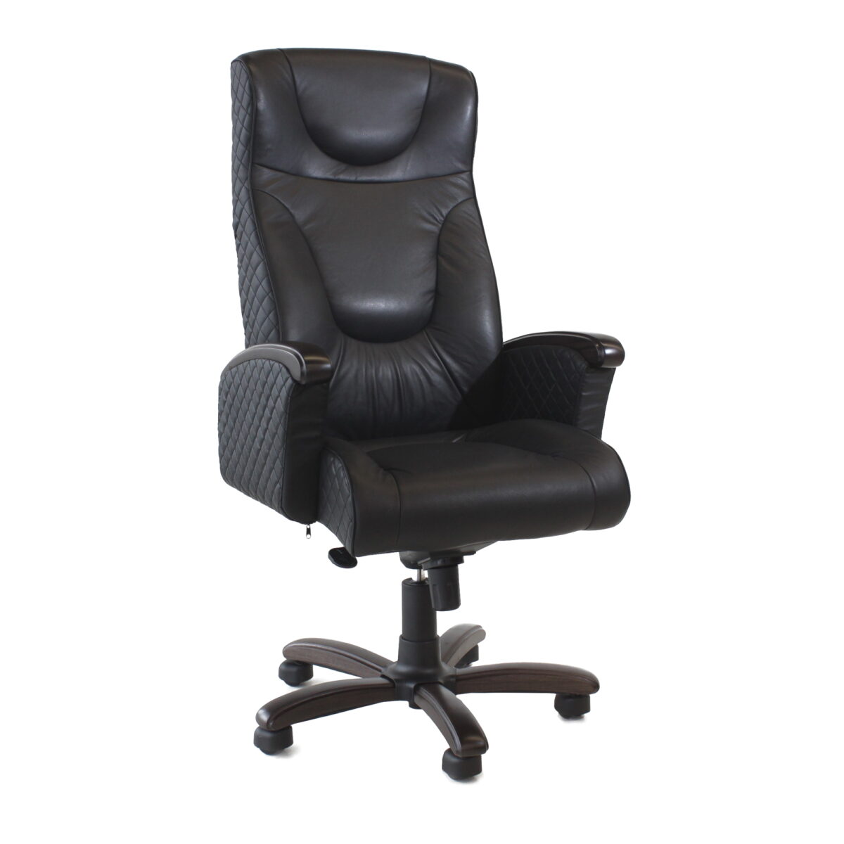 Scaun De Birou Galant Elit Amf Black Descoperă confortul și eleganța cu Scaunul de Birou Galant Elit Amf Black. Ideal pentru birou, acest fotoliu oferă suport optim și un design modern, perfect pentru orice spațiu de lucru. Alege calitatea și stilul în fiecare zi!
