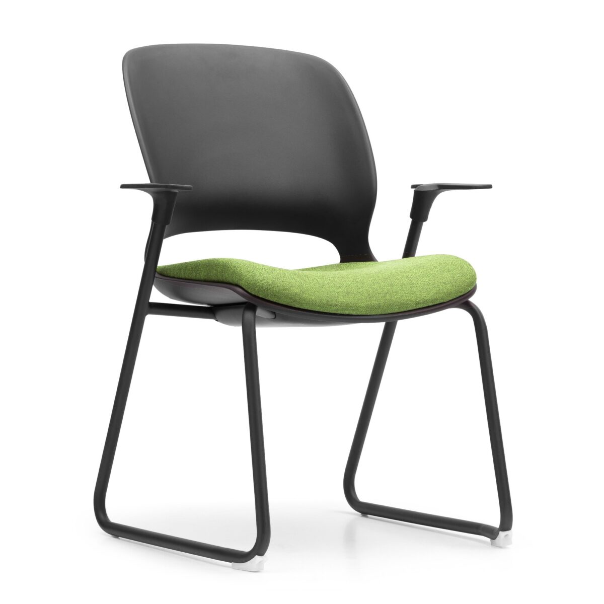 NEO Green Office Chair Discover the NEO Green office chair, ideal for the office or home. Comfortable and stylish, with a painted metal frame and fabric upholstery, it supports a weight of up to 150 kg. Available in a variety of colors to perfectly integrate into any decor.