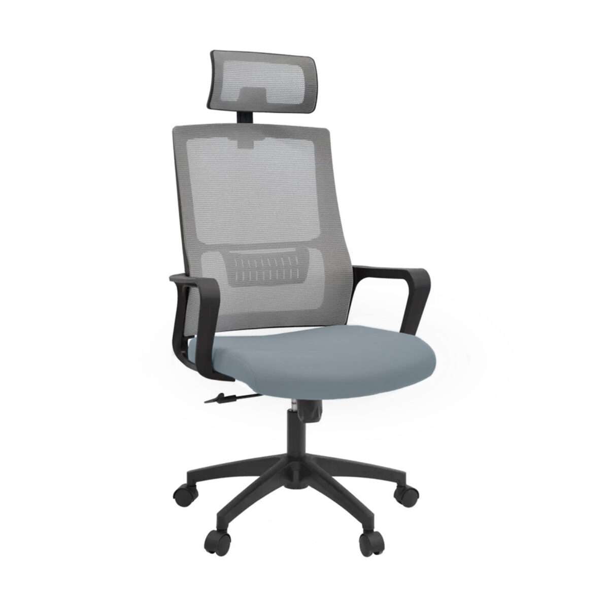 Fotoliu Birou ARENA~Grey Descoperă fotoliul de birou ARENA Grey, perfect pentru muncă productivă și confortabilă! Cu un design ergonomic, suport tetieră ajustabil și mecanism tilt, acest fotoliu este ideal pentru a-ți spori confortul la birou. Alege confortul și stilul cu ARENA!