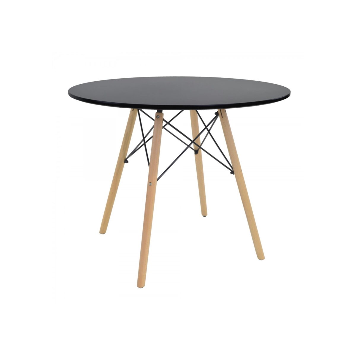 Eames Dt-03 Black Table Discover the Eames Dt-03 Black Table, an elegant and modern piece, perfect for any kitchen. It adds a stylish accent to your space and offers maximum functionality. Ideal for family meals!