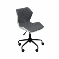 Chair Office BX-3030 White/Grey Discover the BX-3030 white/grey office chair, perfect for the comfort of your child's room. With an elegant design and a metal frame, it offers comfort and durability. Adjust the height between 81-88 cm and enjoy every moment!