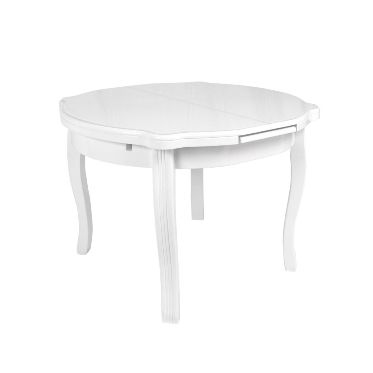 Раскладной стол HX-01 White Glass 100/130×100 Раскладной стол HX-01 White Glass 100/130x100 идеально подходит для вашей кухни. Деревянный каркас, закалённое стекло и расширяющийся механизм делают его удобным для 4-6 человек. Стильный, практичный и лёгкий в уходе — отличный выбор для вашего интерьера!