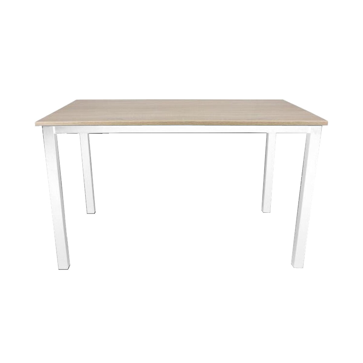 Masă Tl-02 Sonoma/White Descoperă Masa Tl-02 Sonoma/White, ideală pentru bucătăria ta. Cu un cadru metalic elegant și un blat din PAL melaminat mat, această masă îmbină stilul modern cu durabilitatea. Perfectă pentru mesele în familie!