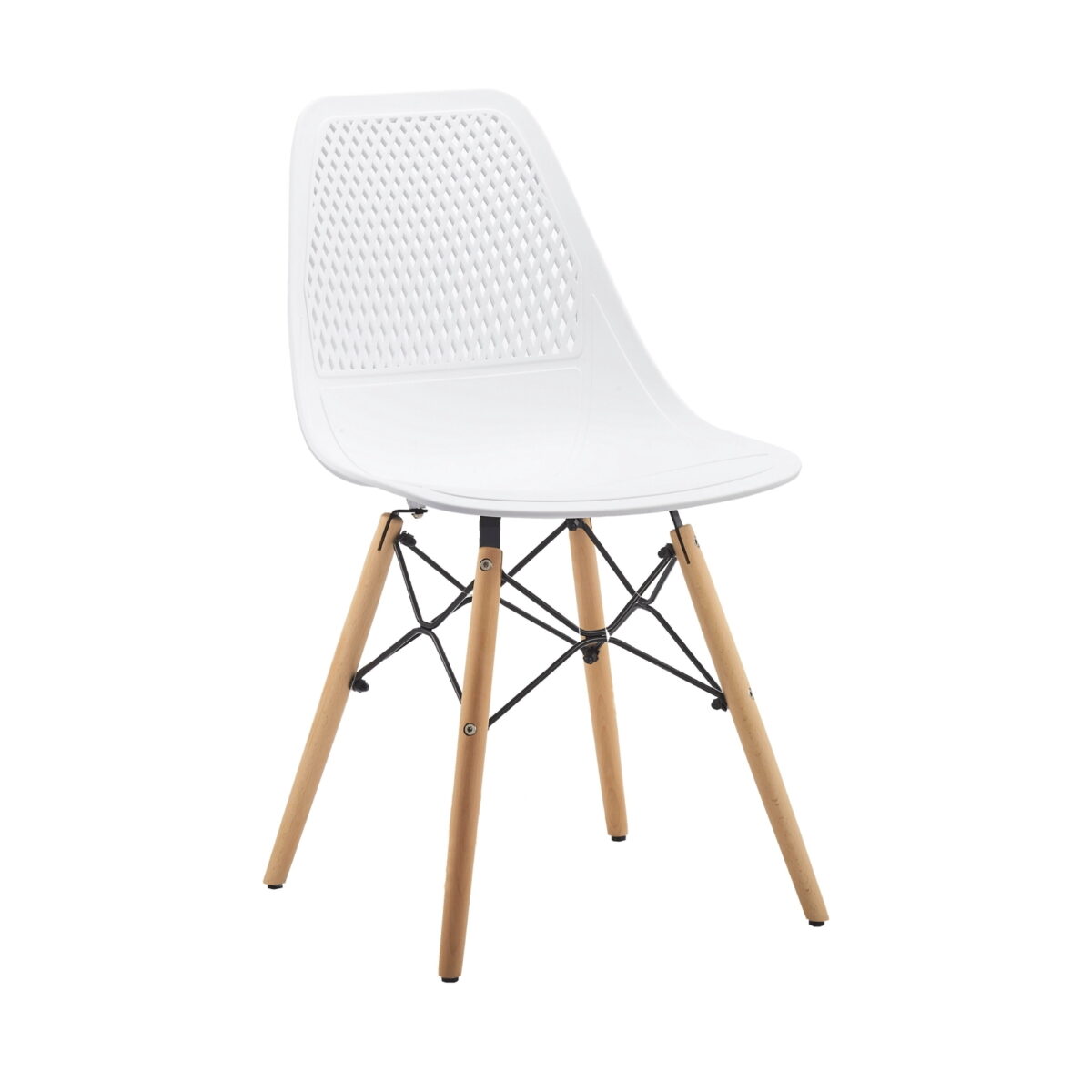 Scaun ANDY White Descoperă scaunul ANDY White, ideal pentru bucătăria ta! Cu un design modern și culori variate, acest scaun din plastic și lemn asigură confort și rezistență. Ușor de întreținut, perfect pentru orice stil de decor!