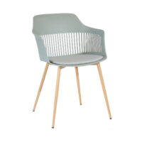 Scaun Leon Green Descoperiți scaunul Leon Green, un scaun modern și practic ideal pentru mobilier Horeca și bucătărie. Cu un design elegant, material plastic durabil și picioare cu aspect de lemn, este ușor de întreținut și se potrivește perfect în orice decor. Alegeți calitate și stil cu scaunul Leon!