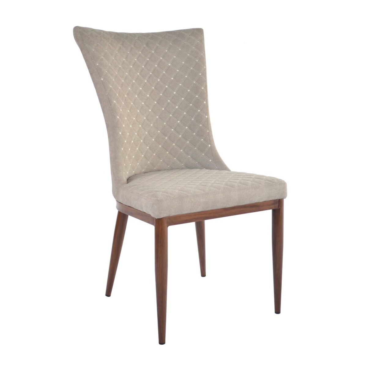 Scaun C-64 Stofă Cappucino Descoperă scaunul C-64 din stofă cappucino, perfect pentru bucătărie sau sufragerie. Modern și elegant, cu un cadru rezistent din metal și tălpițe de protecție, acest scaun oferă confort și stabilitate. Disponibil și în alte culori. Alege C-64 pentru o mobilă chic!