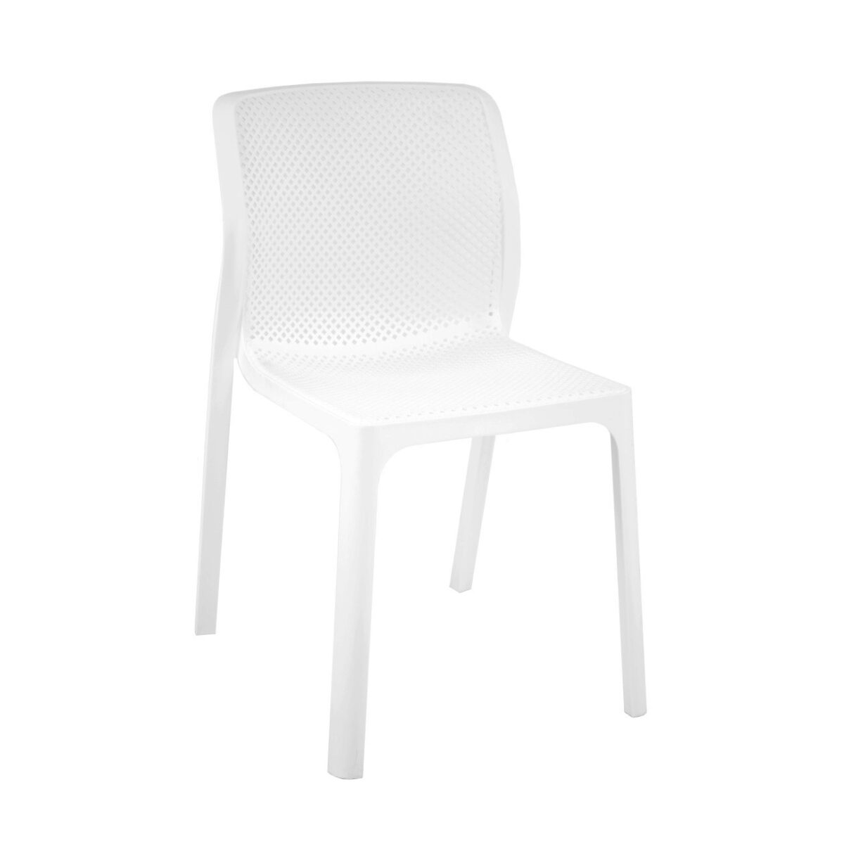 Scaun Poli-05 White Descoperă scaunul Poli-05 White, ideal pentru mobilierul Horeca, din grădină sau bucătărie. Ușor, rezistent la intemperii și cu un design simplu, acest scaun oferă confort și suport. Disponibil în mai multe culori, este perfect pentru terasă și se stochează ușor.