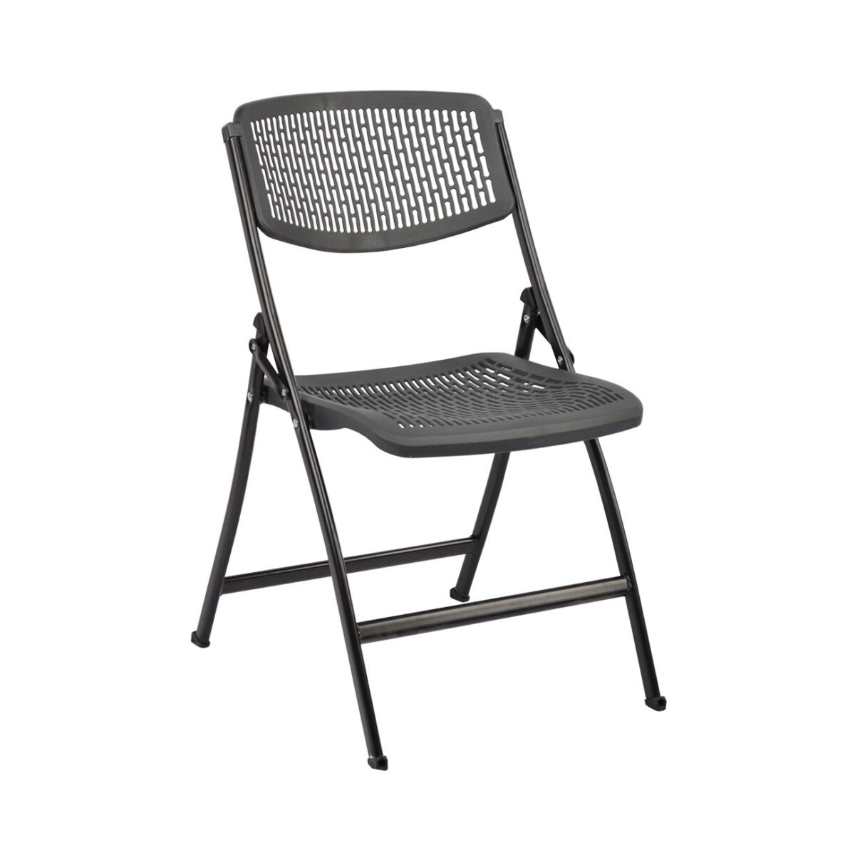 Scaun Pliabil Sp-05 Black Descoperă Scaunul Pliabil SP-05 Black, perfect pentru bucătărie și grădină! Ușor și portabil, fabricat din plastic durabil cu cadru metalic, ideal pentru picnicuri și evenimente în aer liber. O alegere versatilă pentru orice spațiu. Înălțime 83 cm, lățime 49 cm. Alege confortul și stilul!