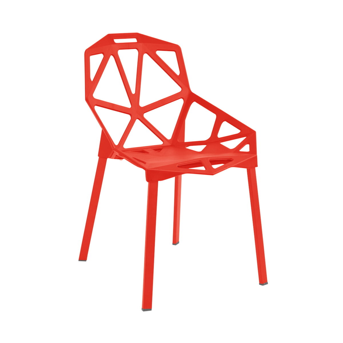 Scaun St-14 Red Descoperă scaunul ST-14 Red, perfect pentru mobilier Horeca, bucătărie și grădină. Fabricat din plastic rezistent și picioare metalice, acest scaun modern este ușor de curățat și ideal pentru terase. Alege stilul și confortul!