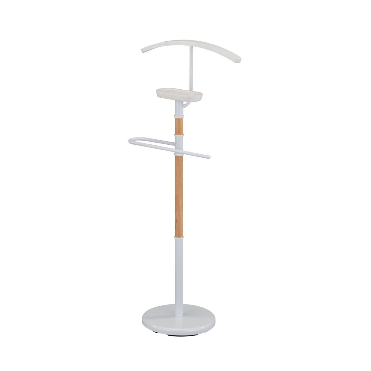 Portmantou Gc4600 White Descoperă portmantoul Gc4600 White, ideal pentru cuierul tău. Realizat din metal vopsit electrostatic și lemn, acest suport elegant te ajută să îți organizezi hainele cu stil. Dimensiuni compacte: 45 cm (lățime) x 28 cm (adâncime) x 110 cm (înălțime). Adaugă un plus de ordine în livingul sau biroul tău!