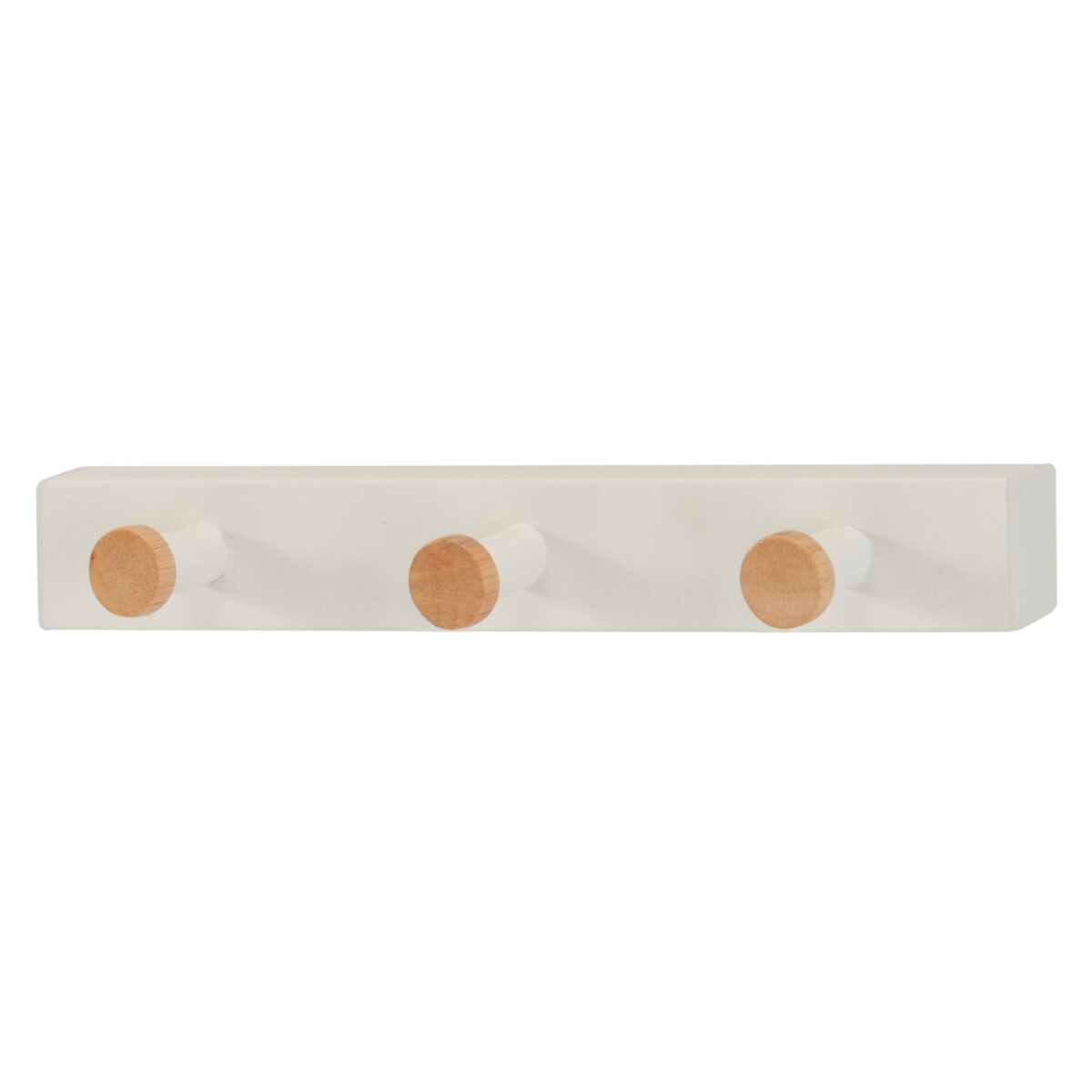 Cuier Perete Gc4888-3 White Descoperiți cuierul de perete Gc4888-3 White, un accesoriu elegant și funcțional pentru birou sau living. Fabricat din metal vopsit și echipat cu 3 agățători metalice cu detalii din lemn lăcuit. Dimensiuni ideale pentru o organizare modernă!