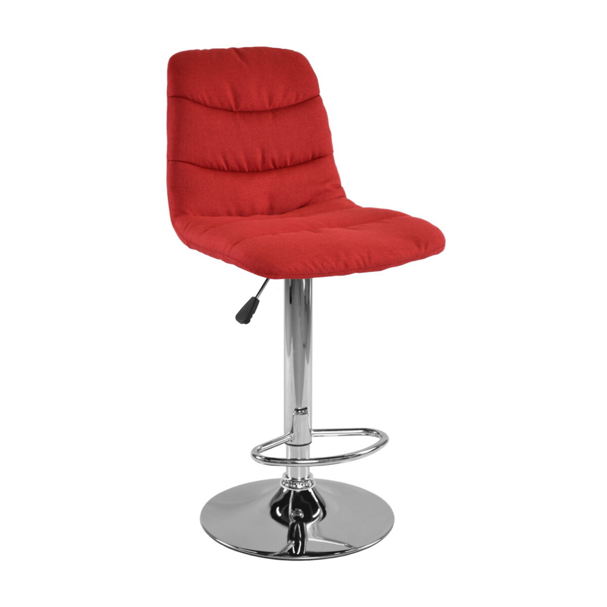 Scaun Bar Sb-33 Red Descoperiți Scaunul de Bar SB-33 Red, un produs modern și elegant, ideal pentru bucătării și baruri! Cu structură din oțel cromat și tapițerie din stofă, acest scaun înalt oferă confort și suport lombar pentru utilizare îndelungată. Perfect pentru orice spațiu contemporan.