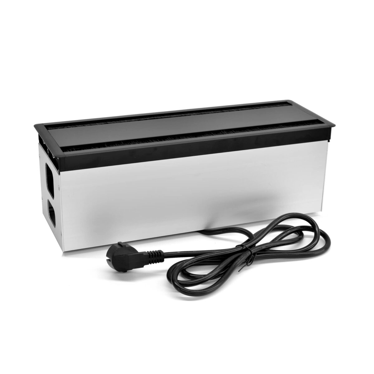 Built-in Modular Power Strip Oefg105 Discover the OEFG105 modular flush-mounted power strip, perfect for the office! With 2 sockets, 2 USB ports, 1 HDMI, and 1 VGA, it provides the perfect solution for organizing your electronics. Optimize your workspace with this modern accessory!