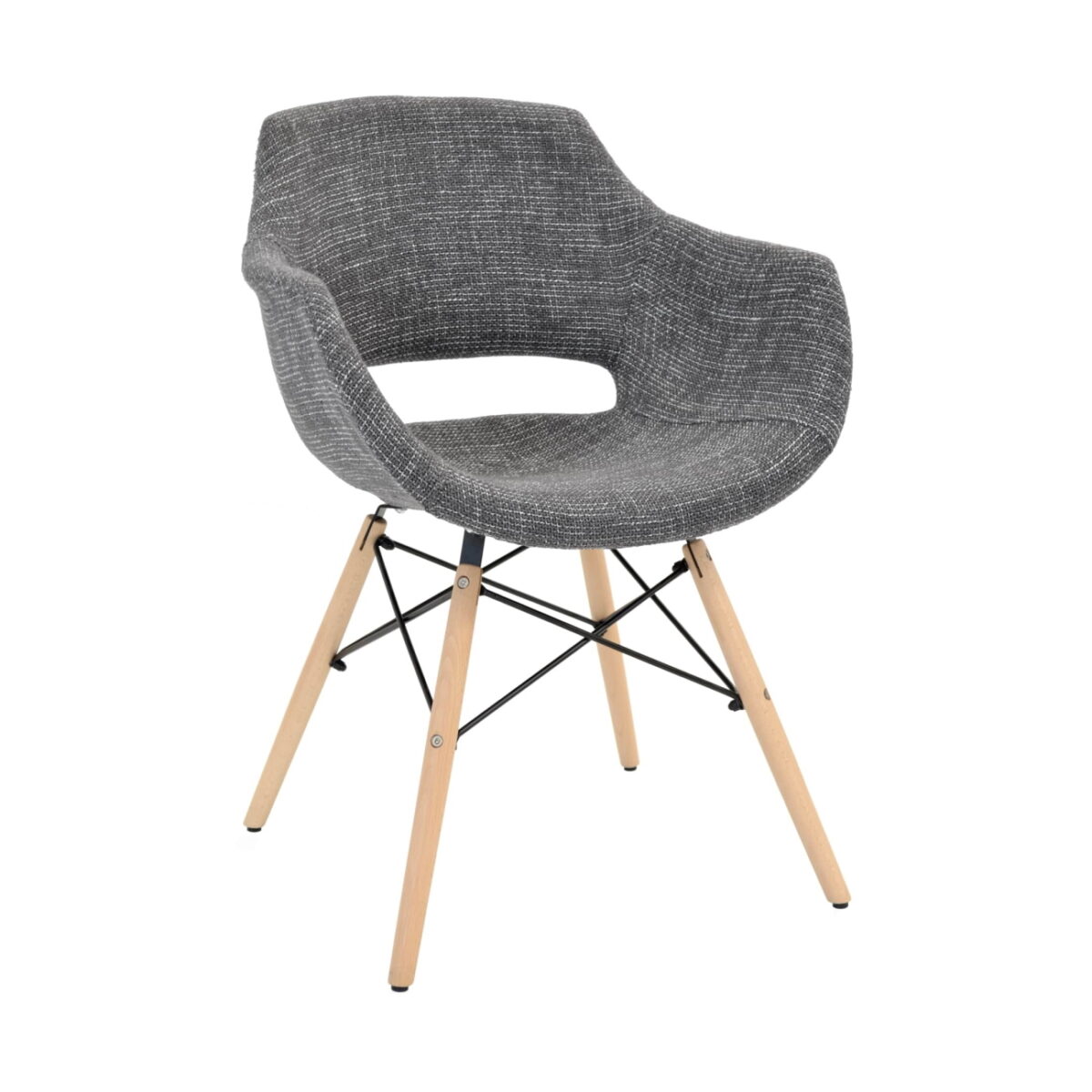 Scaun Rony Dark-Grey Descoperă scaunul Rony Dark-Grey, perfect pentru mobilier Horeca și bucătărie. Construit dintr-un cadru metalic solid și lemn masiv, oferă confort și suport ergonomic. Designul său elegant, cu tapițerie moale, face din Rony alegerea ideală pentru mesele tale.