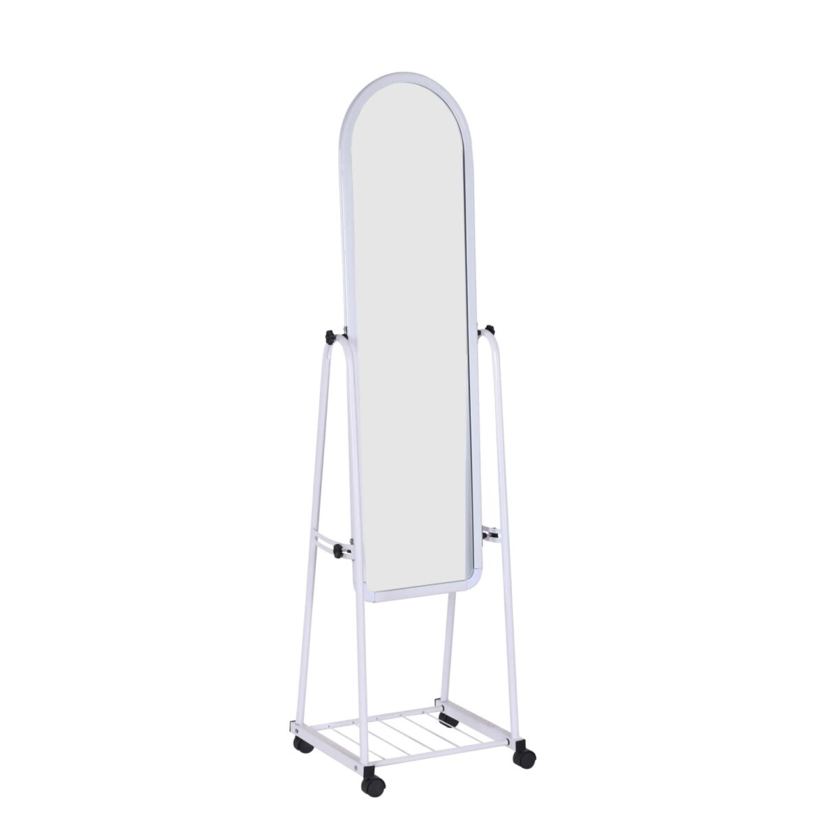 Зеркало B-01 White Зеркало B-01 White — стильное решение для гостиной и офиса. Пластиковая рама и металлическая подставка обеспечивают прочность и долговечность. Размеры: 161×44 см (рама), 155×30 см (зеркало). Придайте вашему пространству элегантный вид с нашим зеркалом!