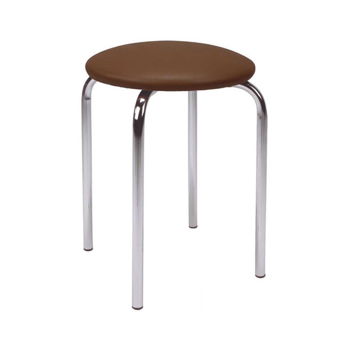 Taburet Chico V-3 Brown Descoperiți taburetul Chico V-3 Brown, perfect pentru bucătărie! Modern și durabil, cu șezut din piele eco, acest taburet se integrează ușor în orice decor. Ușor de curățat și stivuit, este ideal pentru spații cu trafic intens. Alegeți confortul și stilul!