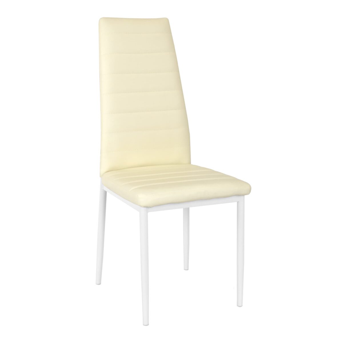 Scaun D-117 Beige Descoperă Scaunul D-117 Beige, ideal pentru bucătărie. Fabricat din metal rezistent și tapițat cu piele ecologică de calitate. Design ergonomic și elegant, perfect pentru orice interior. Ușor de întreținut și adaptabil, oferind confort și stil. Alege D-117 pentru un decor modern!