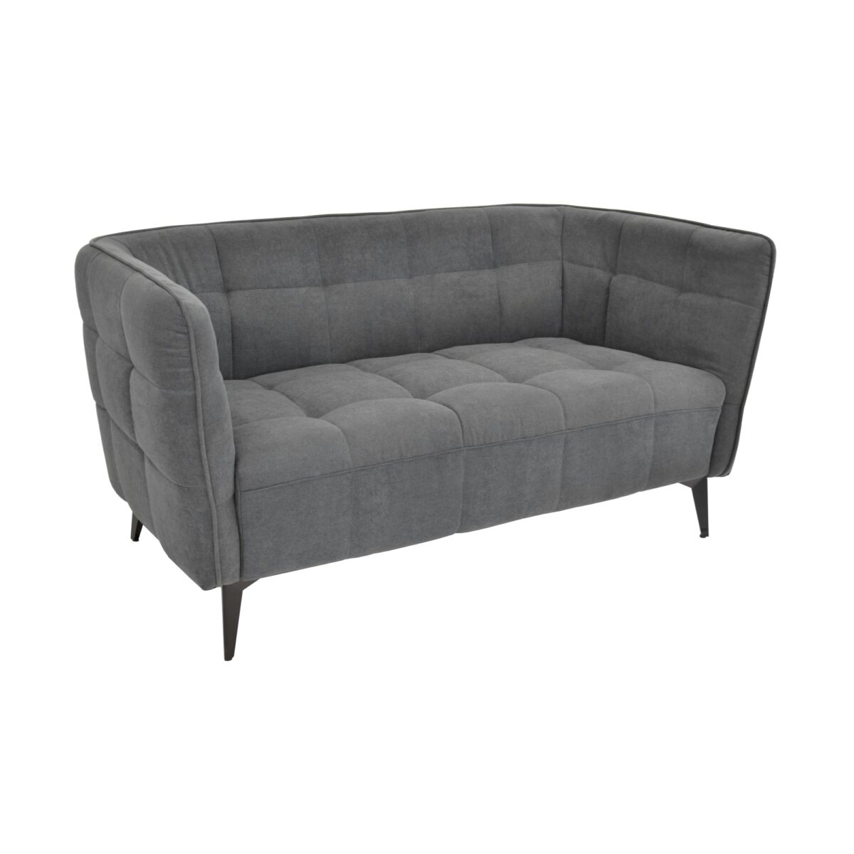 Canapea W310g Black Descoperiți canapeaua W310g Black, o piesă de mobilă modernă și elegantă, ideală pentru birou sau living. Construită din lemn, placaj și spumă poliuretanică, oferă confort maxim. Dimensiuni ideale: 148 cm lungime și 80 cm adâncime. Adăugați un strop de stil!