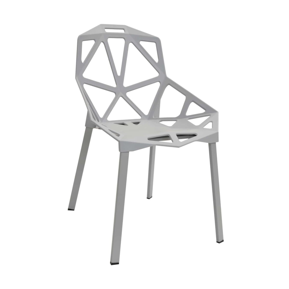 Scaun ST-14~Light Grey Descoperiți scaunul ST-14 Light Grey - un scaun modern, versatil și din materiale durabile, perfect pentru mobilierul Horeca, de grădină sau bucătărie. Ușor de curățat și manevrat, se potrivește oricărui decor exterior. Ideal pentru terasa sau grădina dumneavoastră!
