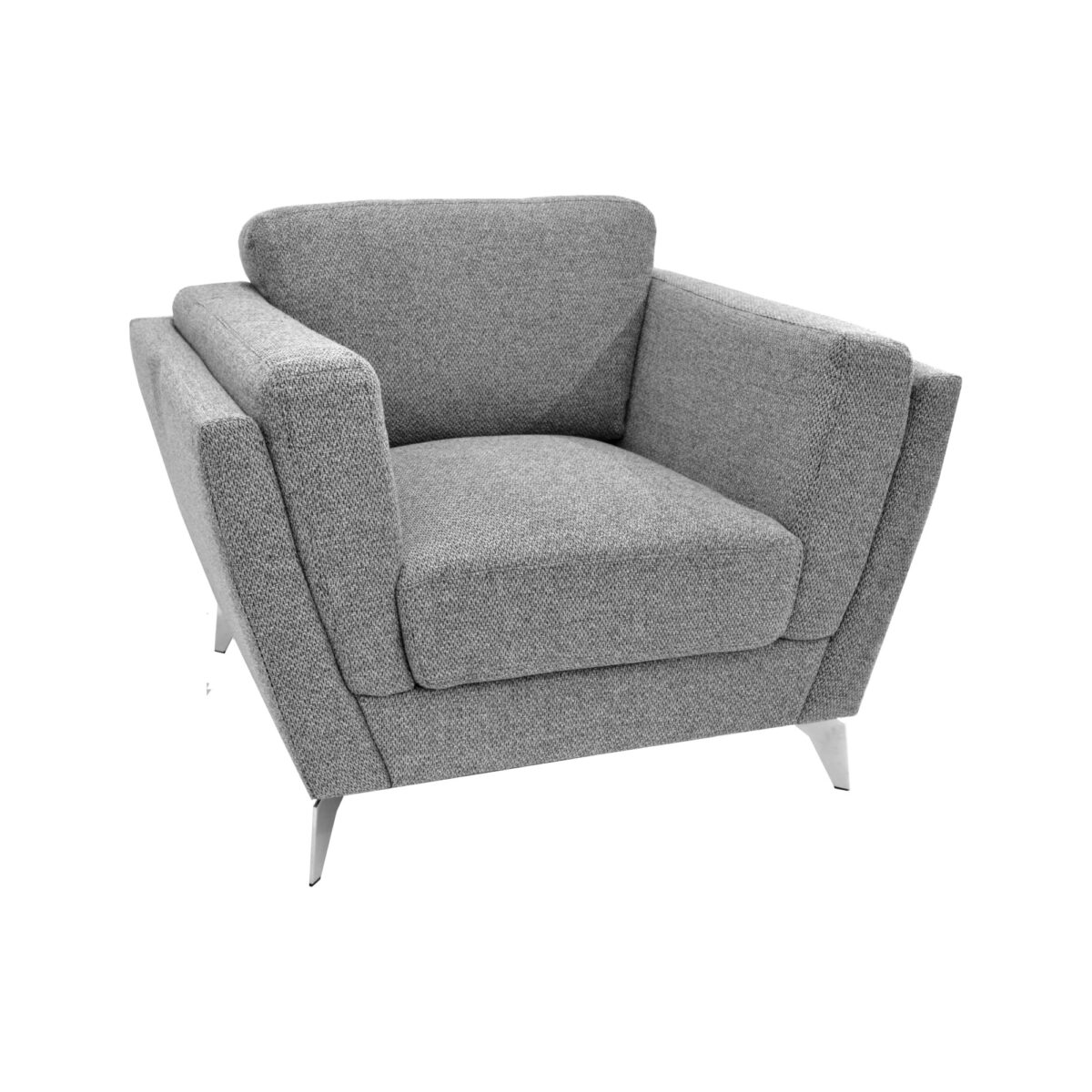 Fotoliu Oscar Grey Descoperă fotoliul Oscar Grey, o piesă elegantă pentru birou sau living. Confortul este asigurat de perna moale și detașabilă, iar designul rafinat cu picioare din metal cromat îți va transforma spațiul. Dimensiuni ideale pentru o utilizare optimă. Alege stilul și confortul!