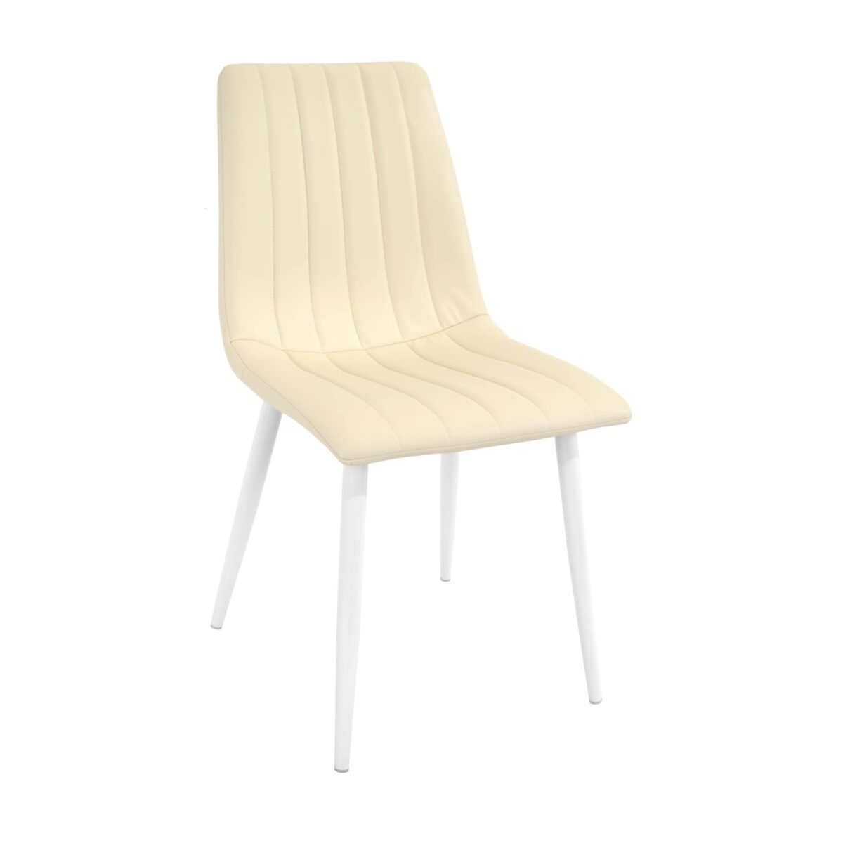 Стул Dc-90p Eco-Piele White+White Legs Стул DC-90P Eco-Piele White с белыми ногами идеально подходит для кухни, сочетая стиль и комфорт. Элегантное сиденье из мягкой кожи, высота 47 см, ширина 43 см, глубина 39 см. Доступен в различных цветах и материалах для любого интерьера.