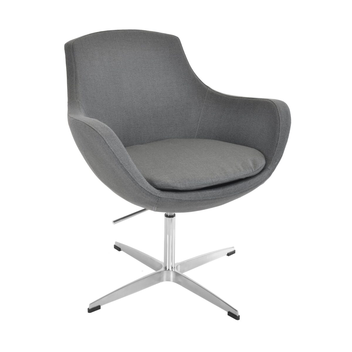 Fotoliu Rotativ Crocus Descoperă Fotoliul Rotativ Crocus, un element versatil pentru birou sau acasă, cu un design modern și confortabil. Fabricat din lemn și tapițerie din stofă, oferă un mecanism oscilant și protecții pentru pardoseală. Ideal pentru relaxare!