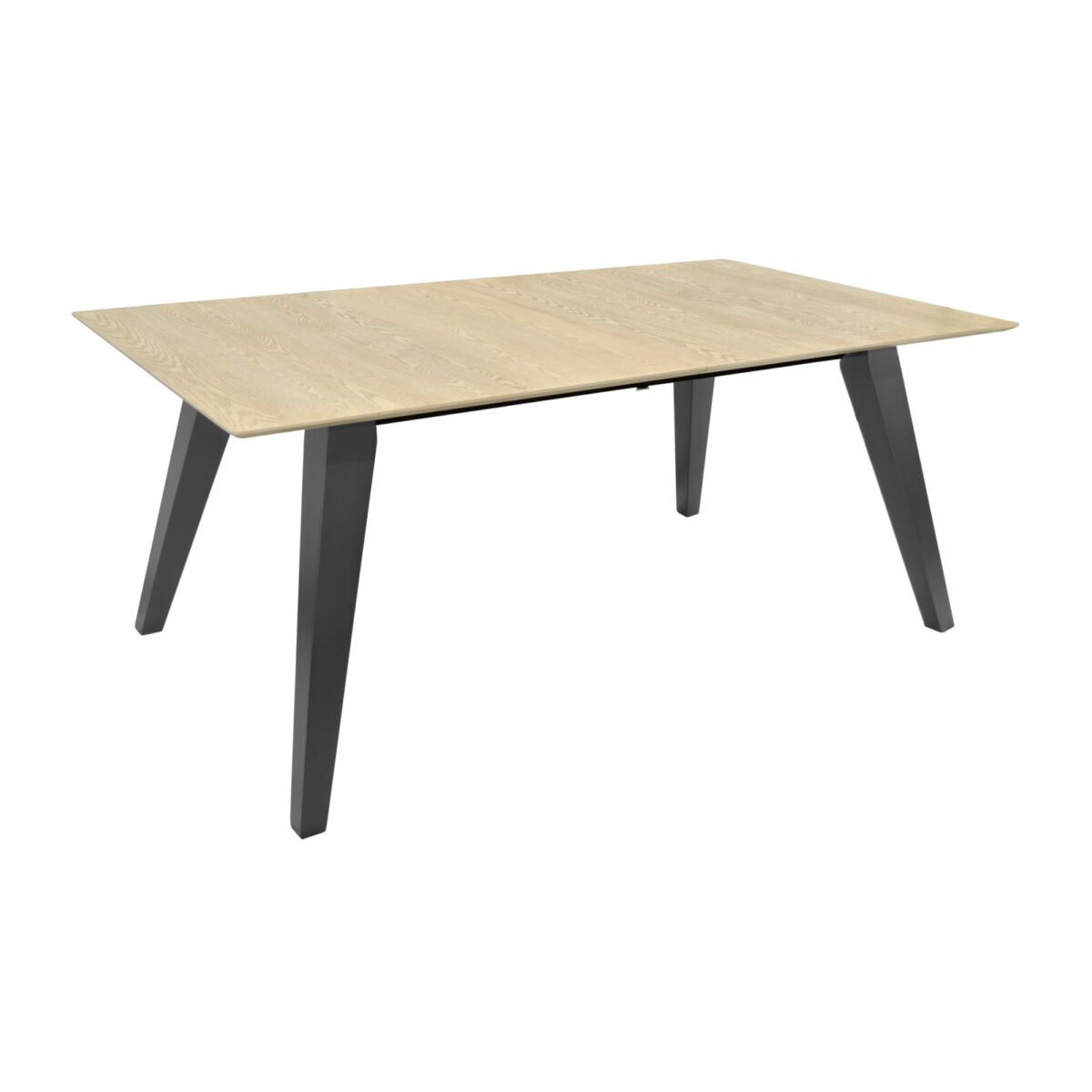 Masă Extensibilă ROSWELL 180/220/260×100 Descoperiți masa extensibilă Roswell, ideală pentru bucătării, cameră de zi sau săli de conferințe. Fabricată din MDF furniruit din stejar natural, ecologic, cu dimensiuni variabile 180/220/260x100 cm, perfectă pentru 10-14 persoane. Eleganță și versatilitate în fiecare detaliu!