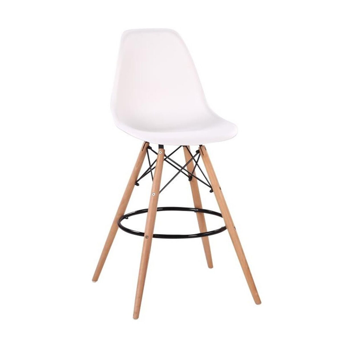 Scaun Bar Bd-37 White Descoperiți Scaunul Bar Bd-37 White, ideal pentru birouri, baruri sau bucătării moderne! Cu o construcție inovativă din plastic durabil și picioare din lemn de calitate, acest scaun îmbină confortul ergonomic cu un design elegant. Alegeți mai mult stil și confort în spațiul dumneavoastră!