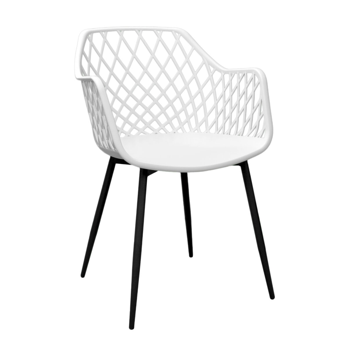 Стул SL-7019 White+Black Legs Стул SL-7019 White+Black Legs — идеальное сочетание элегантности и функциональности. Скандинавский стиль, прочный металлический каркас, устойчивые к УФ пластик и Protect. Отличный выбор для кухни, террасы или Horeca. Добавьте свежесть и современность в ваш интерьер!