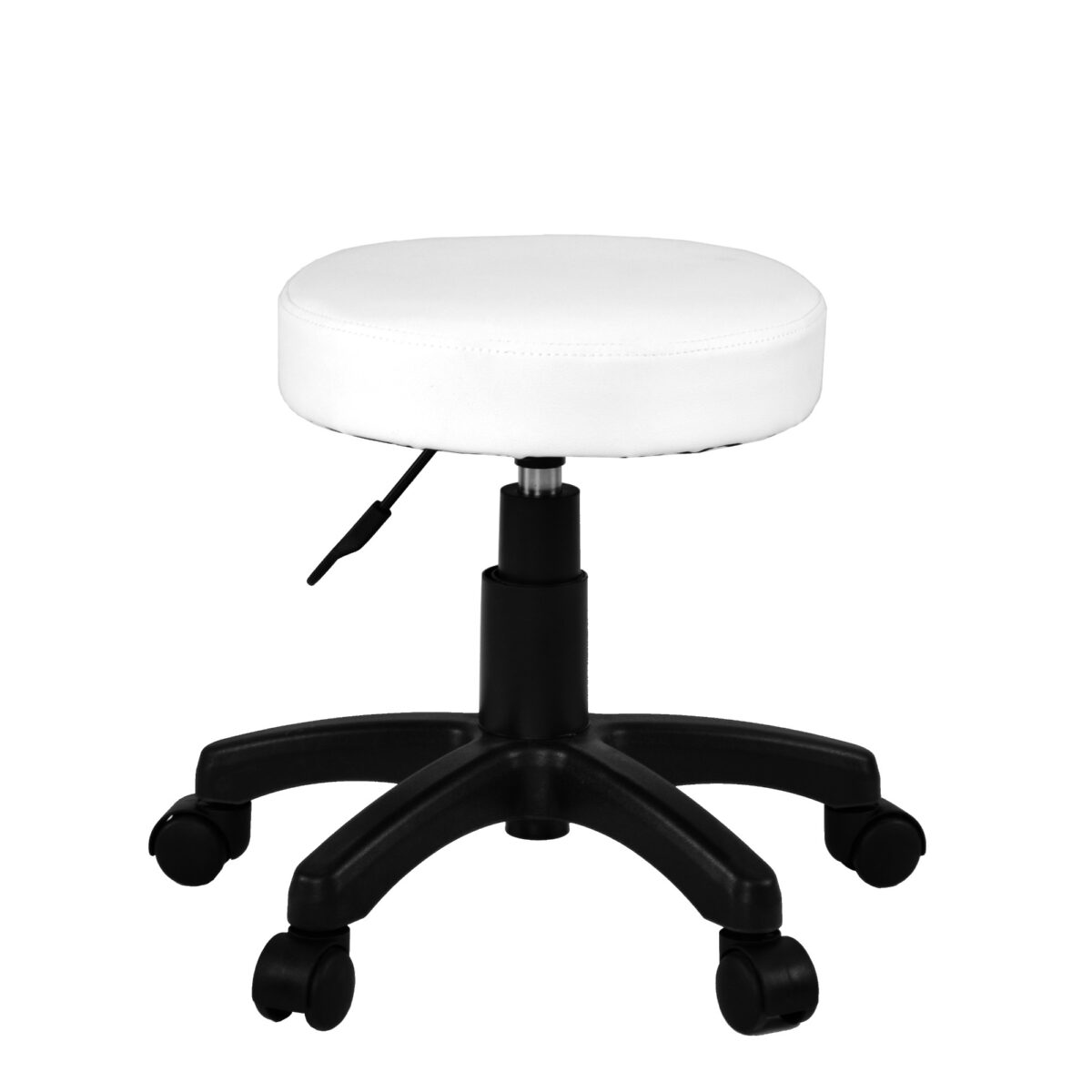Taburet STOOL-R White Descoperiți Taburetul STOOL-R White, ideal pentru birou sau bucătărie. Cu un design modern și practic, acest taburet are un cadru din oțel, șezut ajustabil și roti pentru mobilitate ușoară. Confortul este asigurat de materialul durabil și ușor de curățat. Alegeți eleganța și funcționalitatea!