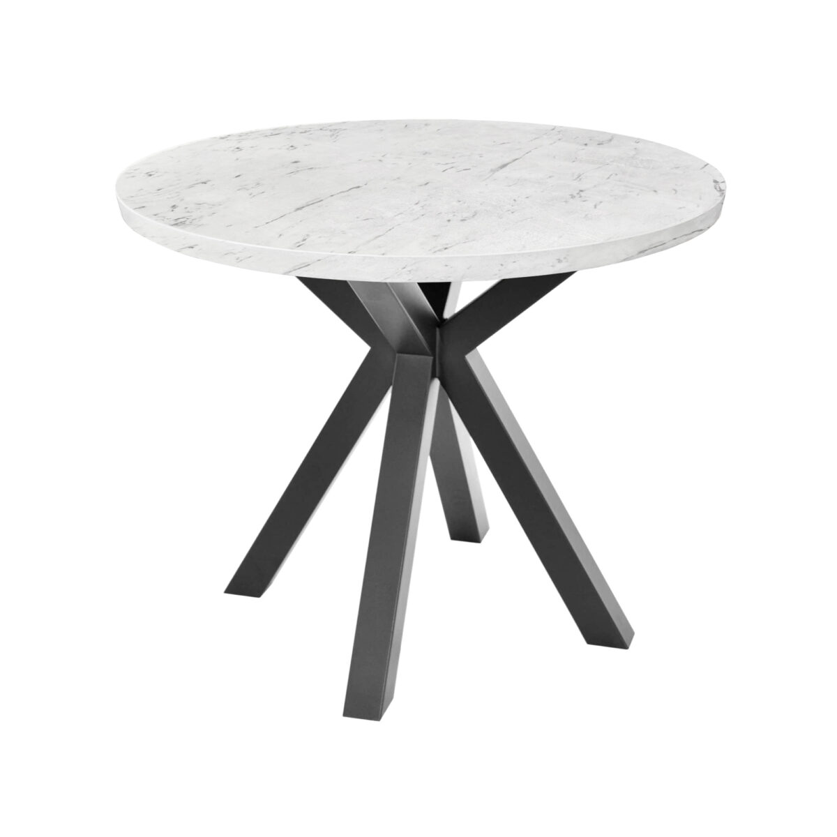 Masă KLEO Marmură Albă  Ø90 Descoperă masa KLEO cu blat din marmură albă, ideală pentru orice bucătărie modernă. Cu un diametru de 90 cm, aceasta adaugă eleganță și rafinament în spațiul tău. Alege calitatea și stilul pentru a-ți transforma bucătăria într-un loc deosebit!