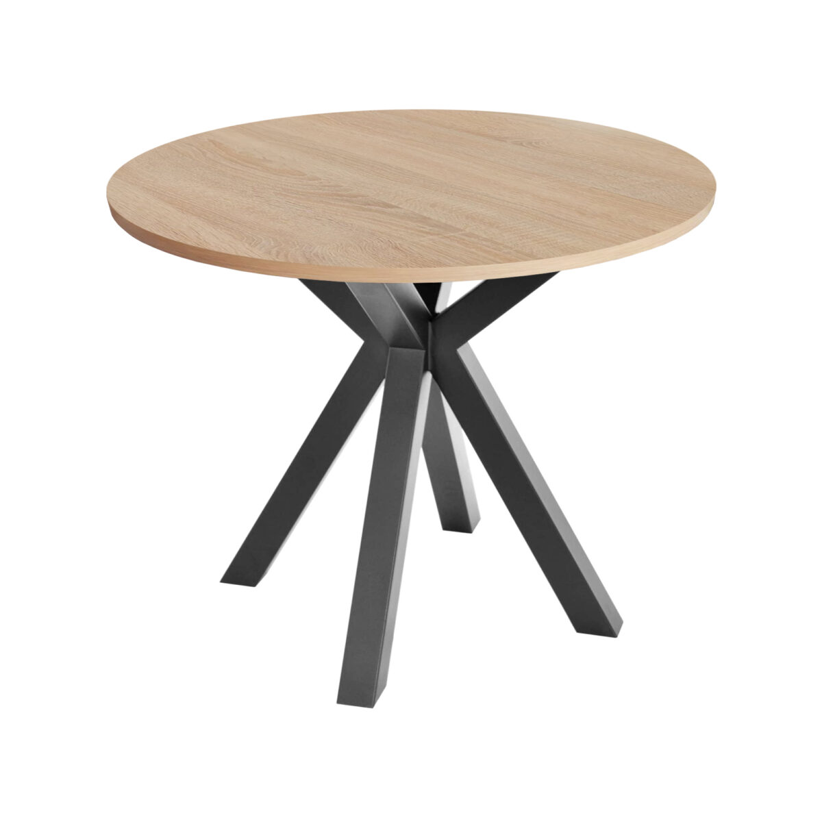 Masă KLEO Sonoma Ø90 Descoperiți masa KLEO Sonoma Ø90, perfectă pentru mobilă în bucătărie. Design modern și elegant, ideală pentru a adăuga un strop de rafinament în spațiul dumneavoastră. Alegeți confortul și stilul pentru mesele în familie!