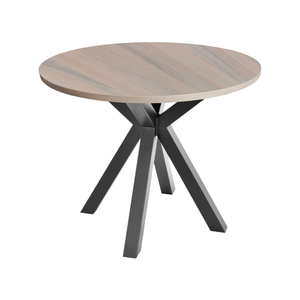 Masă KLEO Ulm Ø90 Descoperă masa KLEO Ulm Ø90, perfecta pentru bucătăria ta! Design modern și dimensiuni ideale, această masă aduce un stil elegant și funcționalitate în spațiul tău. Alege KLEO pentru confort și rafinament în fiecare masă!