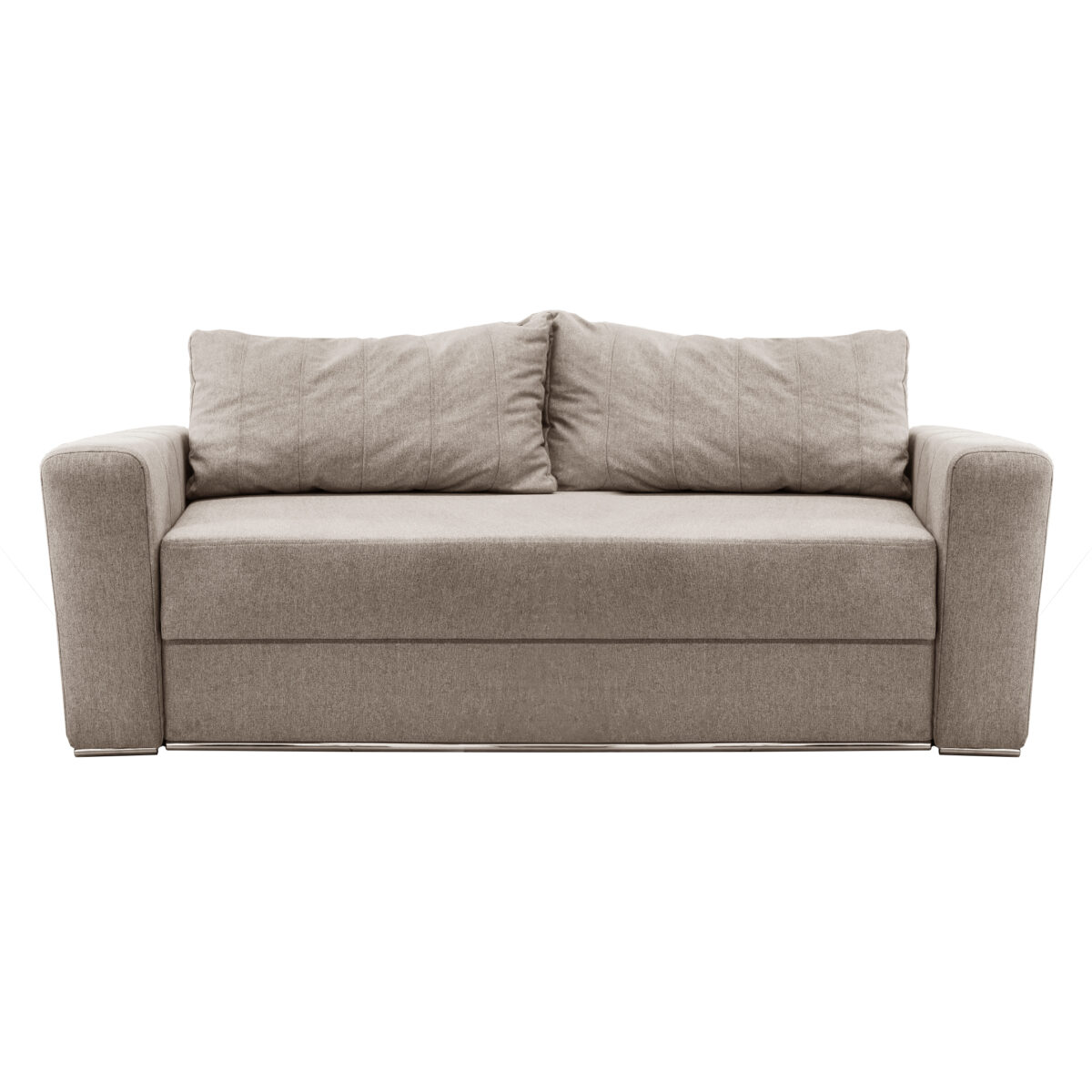 Next Beige Extendable Sofa Discover the comfort of the Next Beige sofa bed, ideal for 2 people. Featuring a wooden frame and upholstered in soft fabric, it comes with a storage compartment and can easily be transformed into a bed measuring 160x190 cm. Choose style and comfort for your living room!