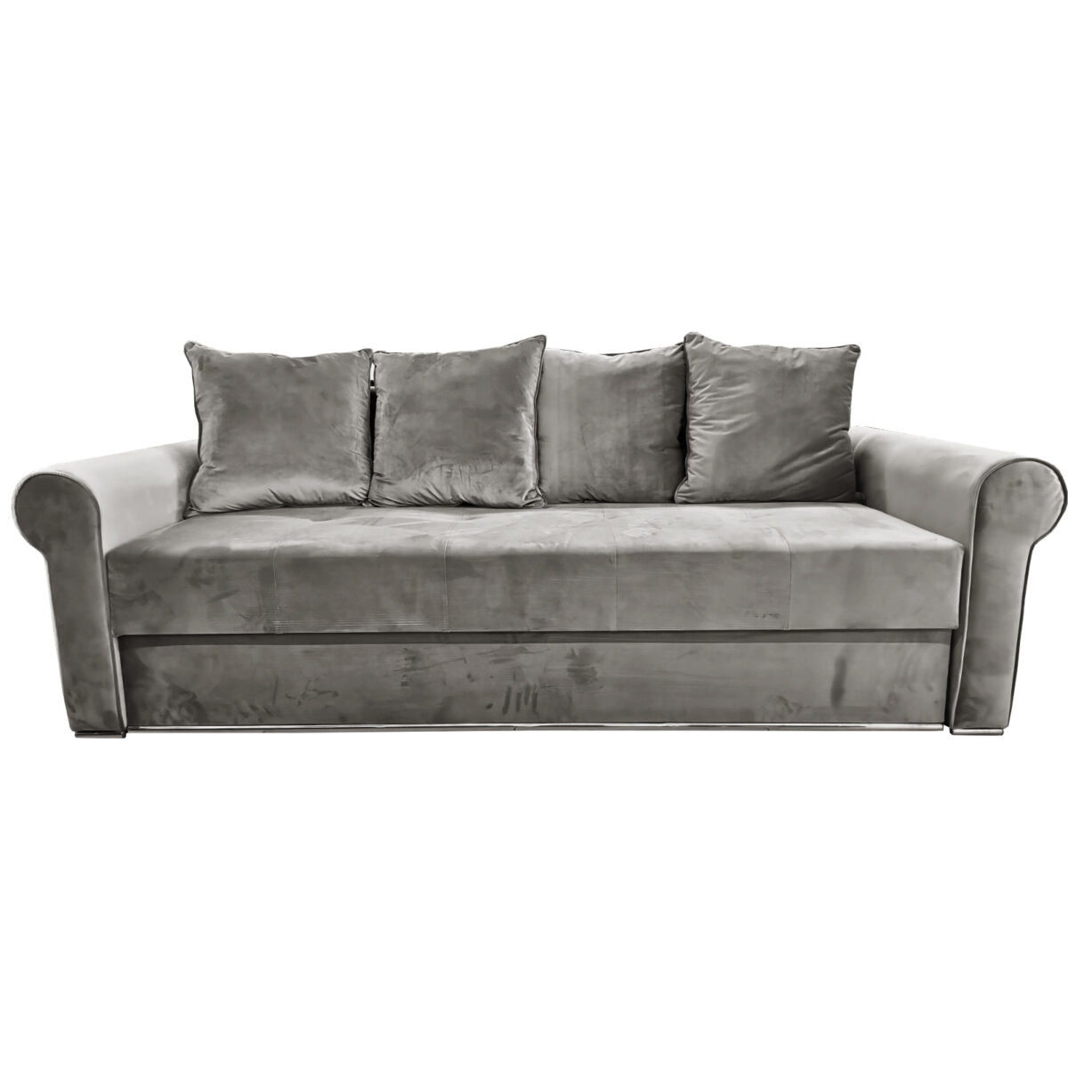 Canapea Extensibilă Lira Grey-Beige Descoperiți canapeaua extensibilă Lira în nuanțe de gri și bej, perfectă pentru orice interior. Cu un cadru din lemn, arcuri Bonnel și ladă de depozitare, aceasta oferă confort și funcționalitate. Transformă-ți relaxarea cu un pat comod. Ideală pentru living!