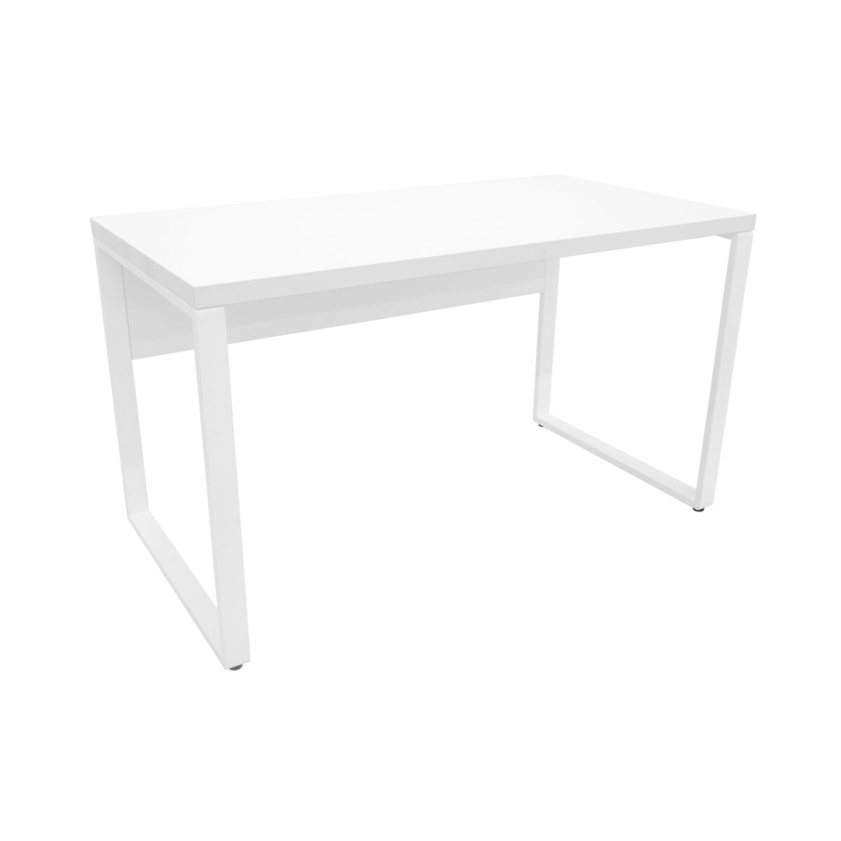 Desk Table B-130 (130×68) White/White Discover the B-130 Desk (130x68) White/White, ideal for a modern and ergonomic office. With a melamine faced chipboard top, adjustable legs, and excellent dimensions, it combines functionality with style. Choose quality office furniture!