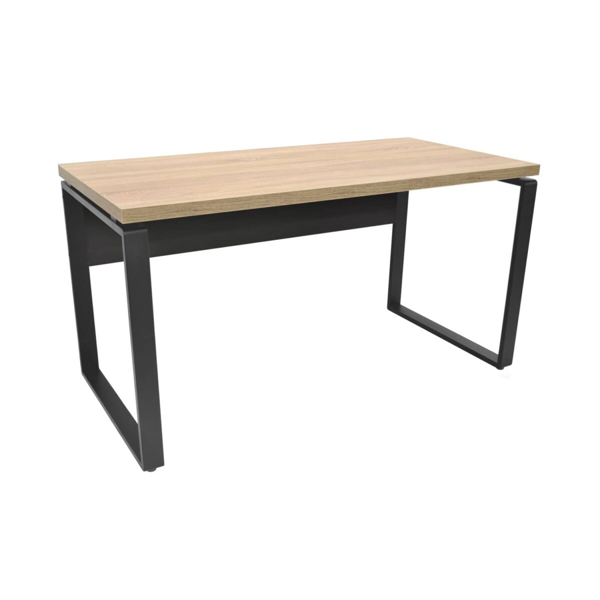 Masa Birou B-140 (140×68)~Sonoma/Black Descoperă Masa Birou B-140 (140x68) în finisaj Sonoma/Black, perfectă pentru biroul tău. Oferă un design modern și funcțional, ideală pentru orice spațiu de muncă. Transformă-ți biroul cu stil și confort!