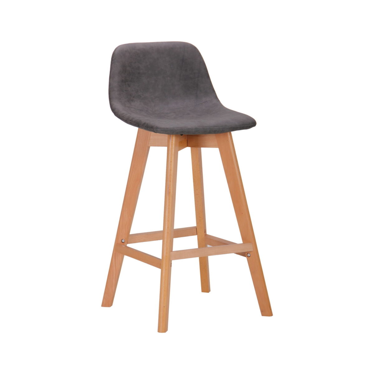 Timber Grey Bar Stool Enhance your space with the Timber Grey bar stool, perfect for your kitchen. Its modern and elegant design fits seamlessly into any decor. Discover comfort and style!