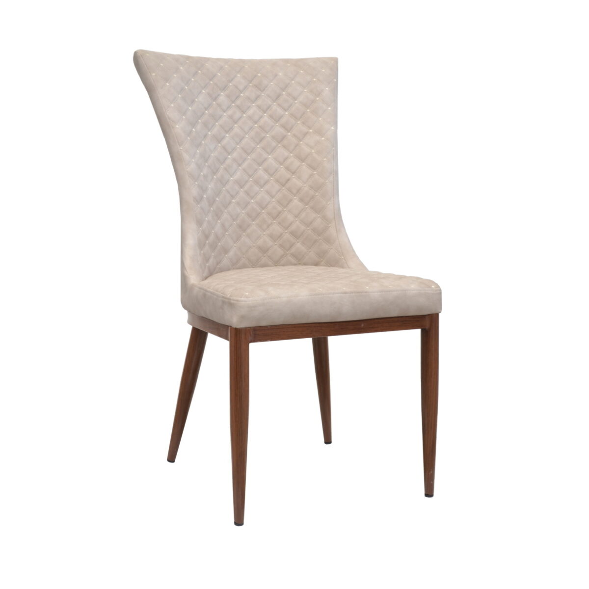 Стул C-64 Beige Эко Кожа Transprint Стул C-64 Beige из эко-кожи от Transprint — идеальный выбор для кухни. Сдержанная элегантность и прочная рама обеспечивают стабильность. Металлические ножки с пластиковыми накладками защитят ваш пол. Высота 83 см, а сиденье 47х44 см. Выбор цветовой гаммы!