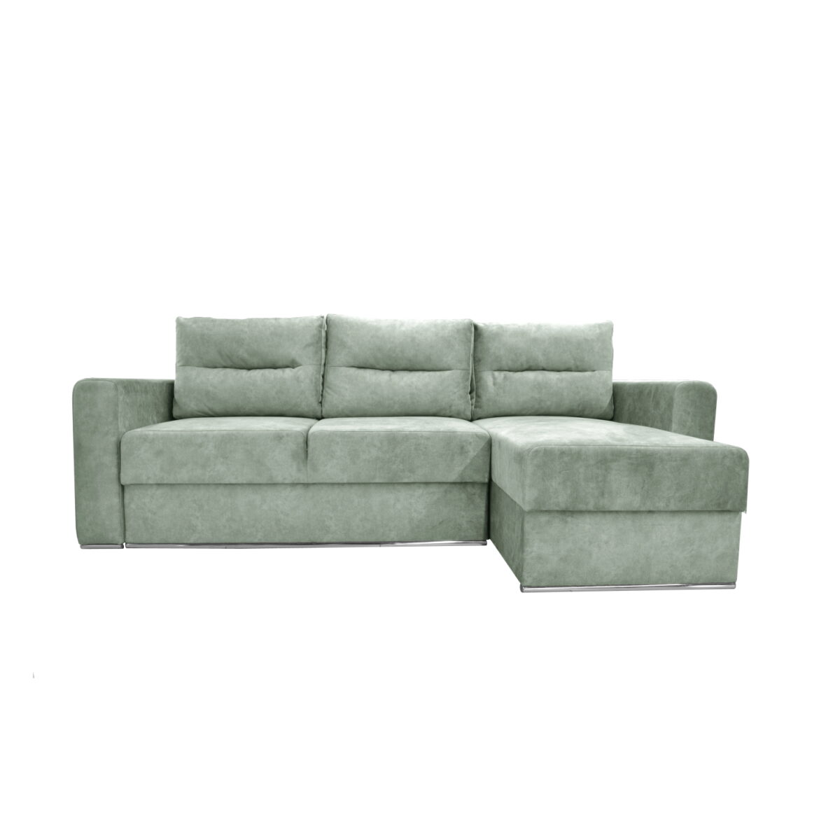 Toronto Green Extendable Sofa Discover the comfort of the Toronto Green extendable sofa! With a versatile, reversible left-right design and generous dimensions, it is perfect for any space. Ideal for the living room, the sofa transforms any room into a cozy relaxation corner.