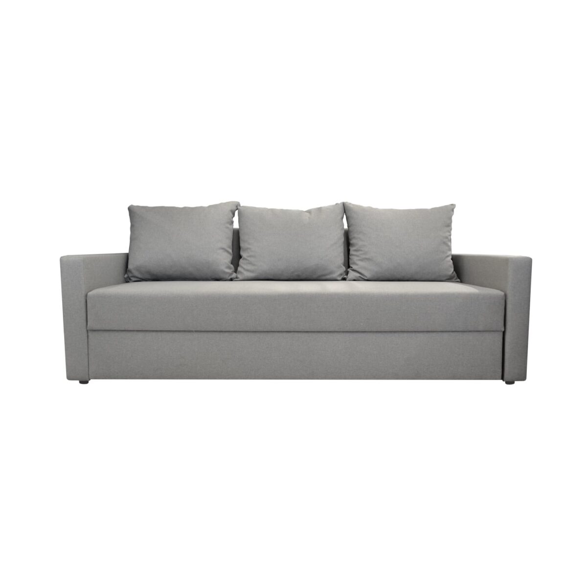Canapea Extensibilă Confort Grey Descoperă Canapeaua Extensibilă Confort Grey, perfectă pentru orice spațiu! Cu dimensiuni totale de 215 x 70 x 85 cm și un spațiu de dormit generos de 190 x 140 cm, aceasta combină stilul și confortul. Ideală pentru livingul tău!