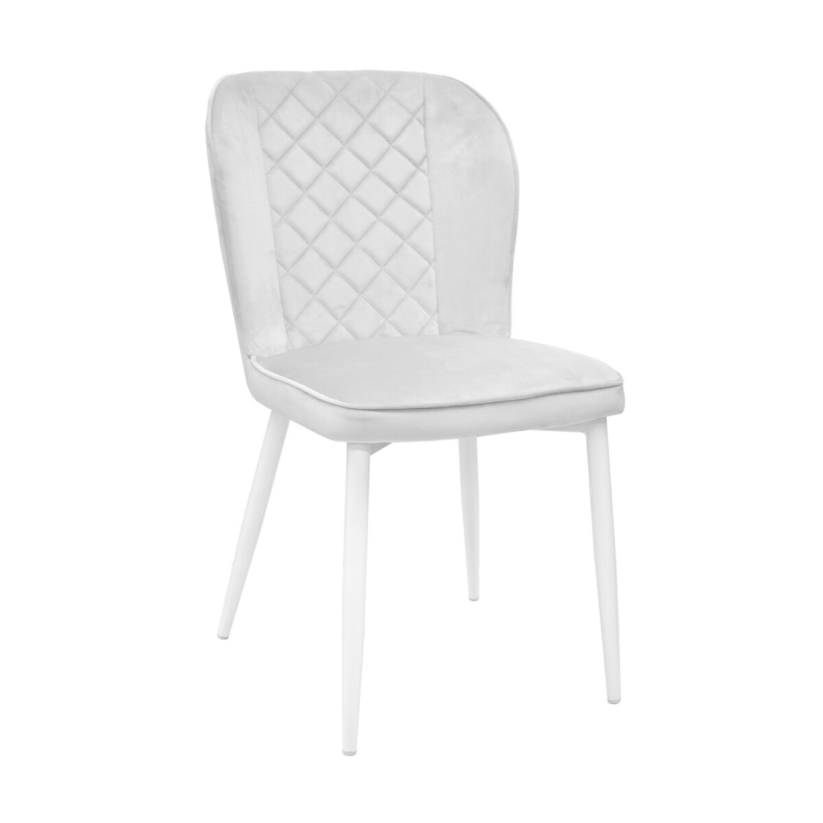 Стул Tusk Catifea Grey+White Legs Создайте уют в вашем интерьере с креслом Tusk Catifea Grey+White Legs. Комфортное бархатное обивка, надежные металлические ножки и стильный дизайн делают его идеальным выбором для кухни. Высота сиденья 49 см, доступно в нескольких цветах!