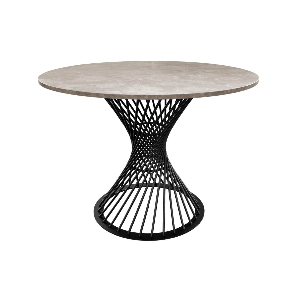 Masă FELICIA Cleaf+Black Leg ∅100 Descoperă masa FELICIA Cleaf cu un design elegant, ideală pentru bucătărie, sală de mese sau cameră de zi. Blatul rotund de 100 cm și cadrul metalic robust o fac perfectă pentru socializare. Personalizabilă în diverse culori, este opțiunea ideală pentru un decor modern.