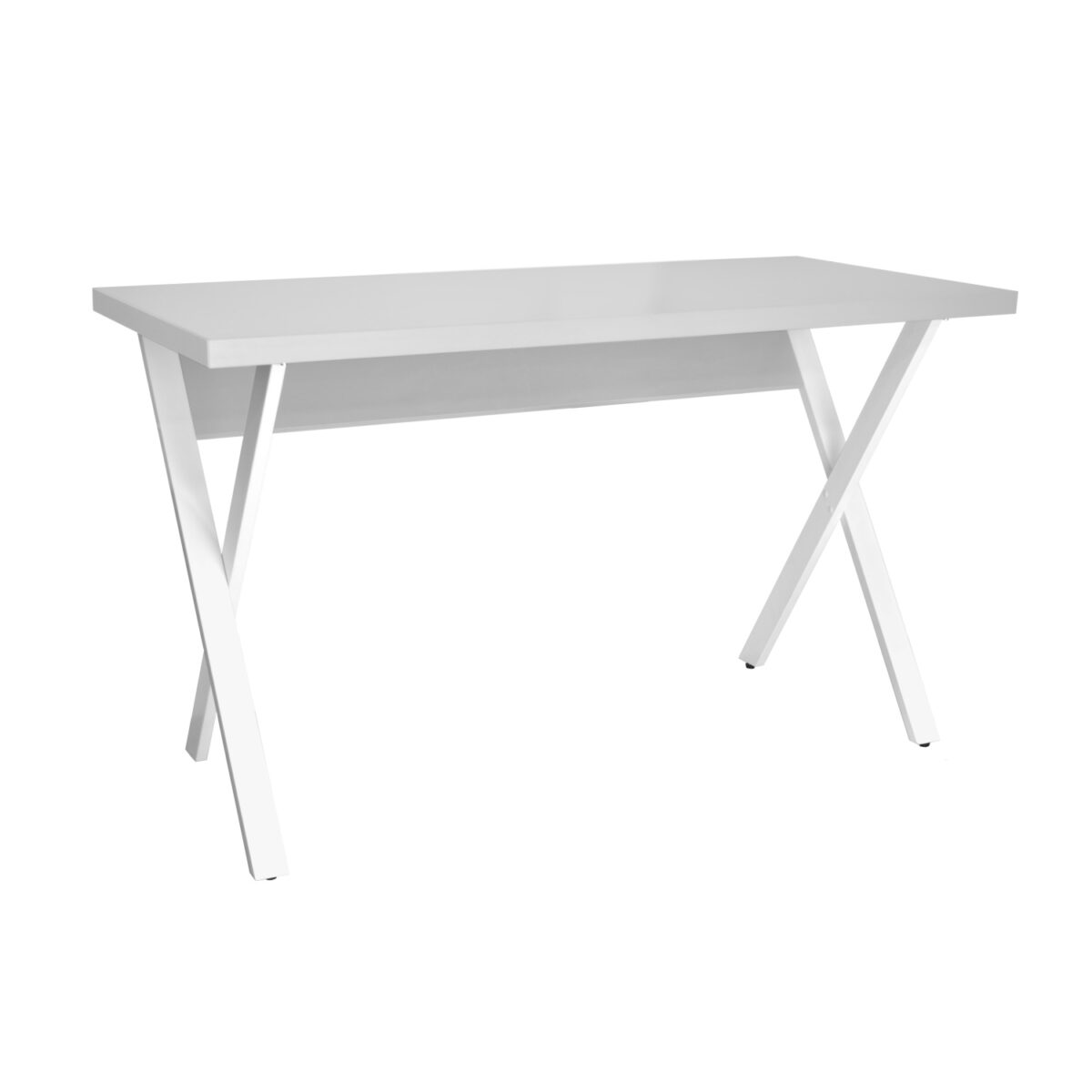 Masa Birou Alexa(130×60) Grey/White Descoperiți Masa de Birou Alexa (130x60) Grey/White, perfectă pentru birou sau acasă! Cu un design ergonomic, două picioare metalice stabile și un blat din PAL melaminat, această masă oferă durabilitate și un spațiu generos pentru a lucra confortabil. Ideală pentru un mediu de lucru productiv!
