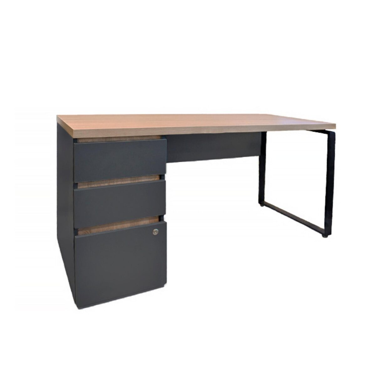 Masă Urban Box Incorporat Sonoma 1500×680 (Box partea stângă) Descoperiți masa Urban Box Incorporat Sonoma, ideală pentru birouri moderne! Cu un design ergonomic, 3 sertare spațioase și un blat din PAL melaminat de 150x68 cm, această masă oferă funcționalitate și stil. Piciorușele ajustabile asigură confort maxim!