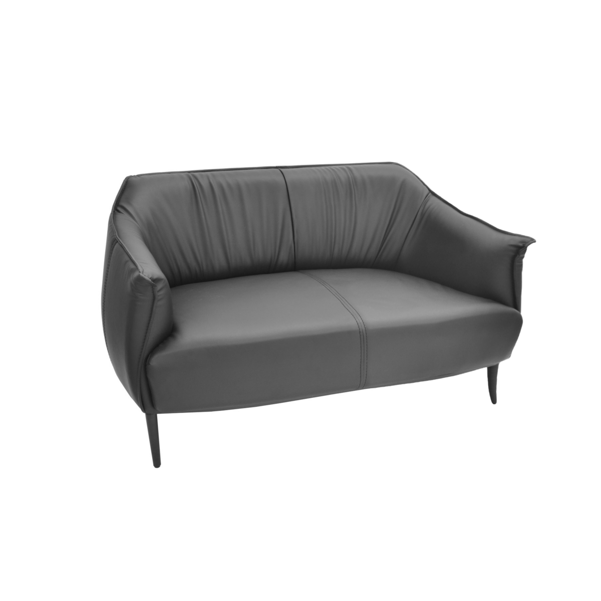 King 2 Sofa Discover the King 2 sofa, a symbol of elegance and comfort. Upholstered in faux leather, it fits perfectly in any modern living room or office. Its metal frame ensures durability. Choose luxury and style for your home!