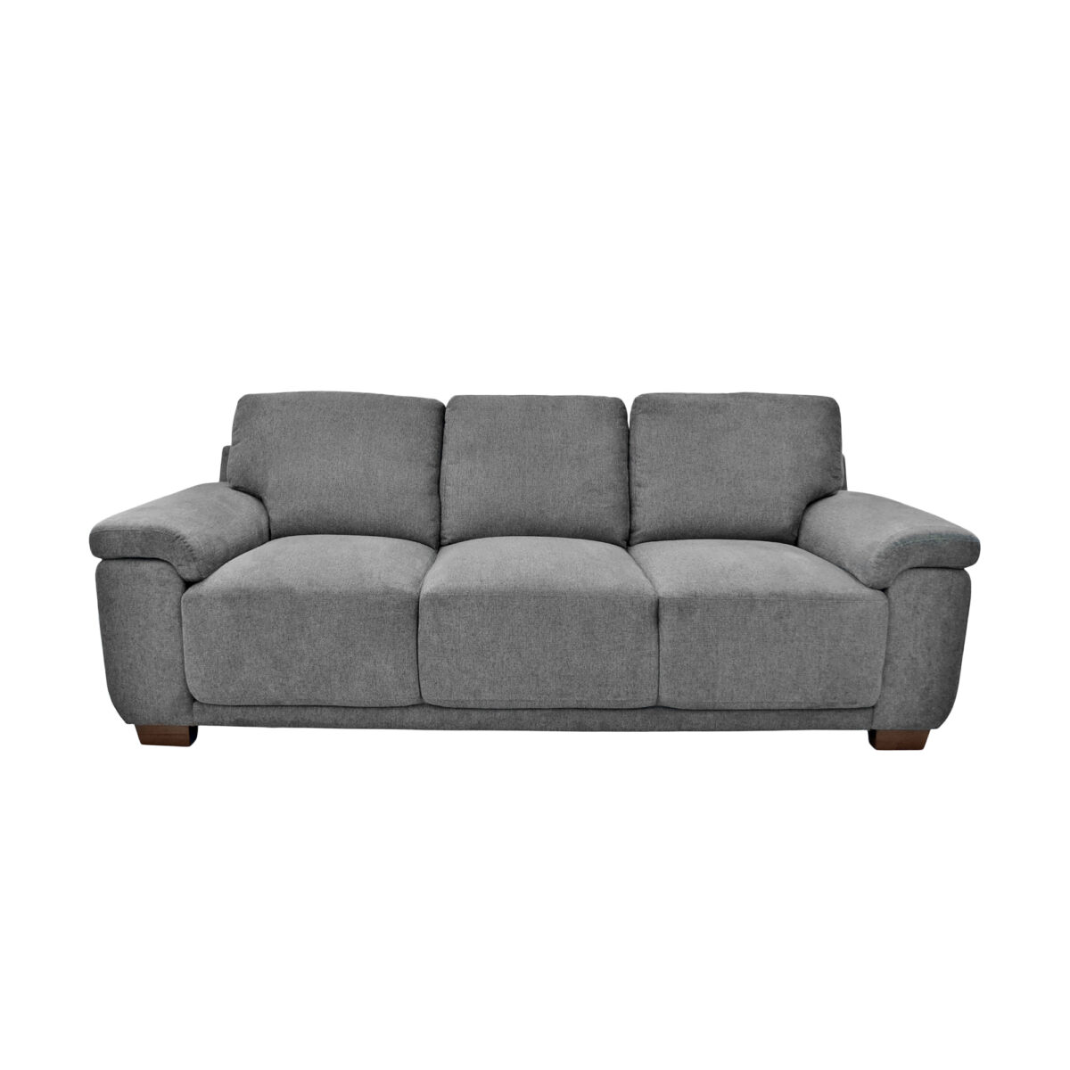 Astoria-3 Sofa – Dark Grey Discover the Astoria-3 Dark Grey sofa, a modern non-reclining piece, ideal for 3 people. With removable decorative cushions and a sturdy wooden frame, it brings elegance and comfort to any room. Perfect for the living room or office!